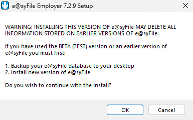 e@syfile™ Employer Setup