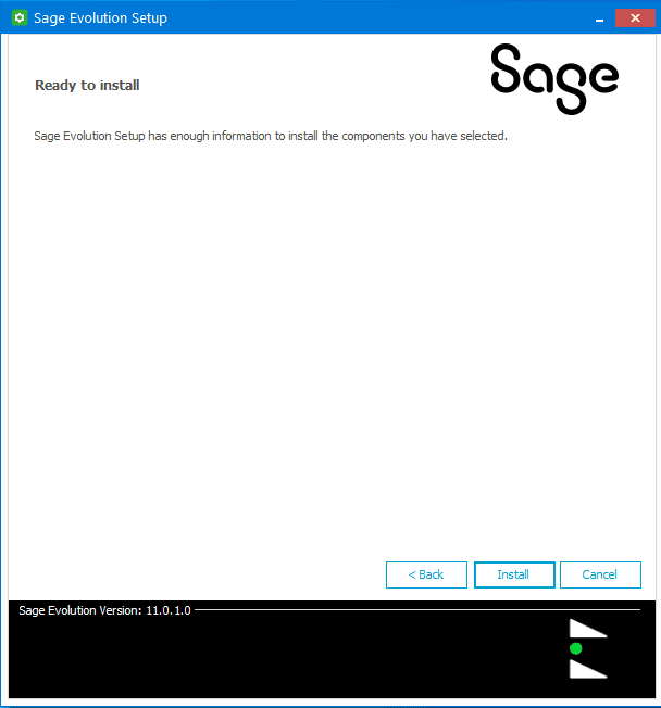 Sage 200 Evolution setup